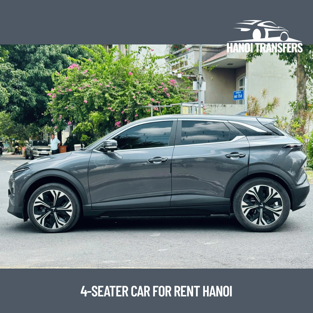 4-Seater Car For Rent Hanoi Service