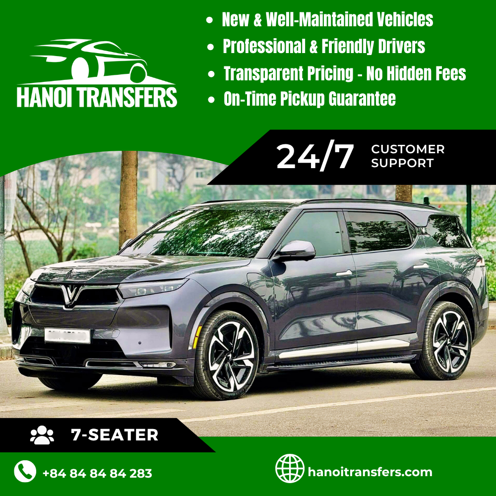 7-Seater Hanoi Car Rental Service