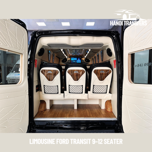 Limousine Vietnam Ford Transit 9–12 Seater (2)