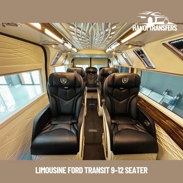 Limousine Vietnam Ford Transit 9–12 Seater (4)