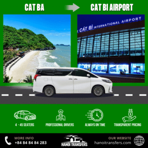 Cat Ba Island to Cat Bi Airport