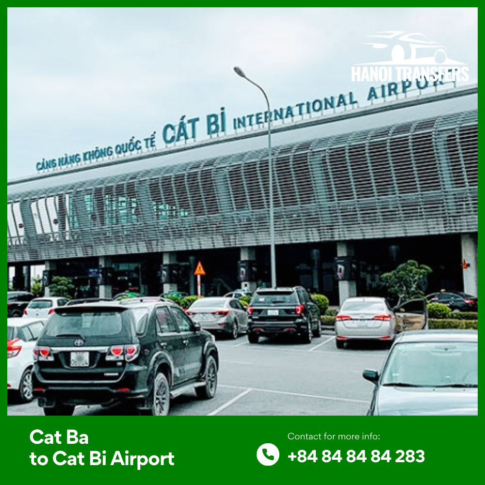 Cat Ba Island to Cat Bi Airport – Private Transfer Service