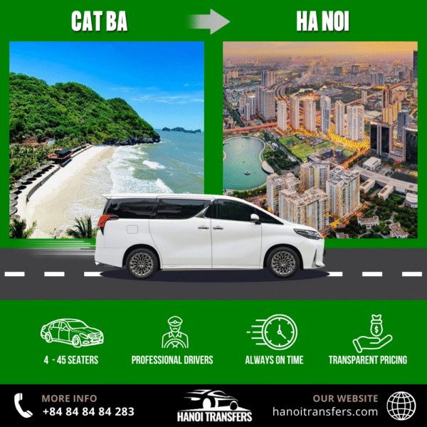 Cat Ba Island to Hanoi