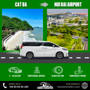 Cat Ba Island to Hanoi Airport