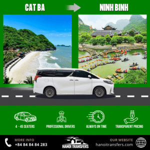 Cat Ba Island to Ninh Binh