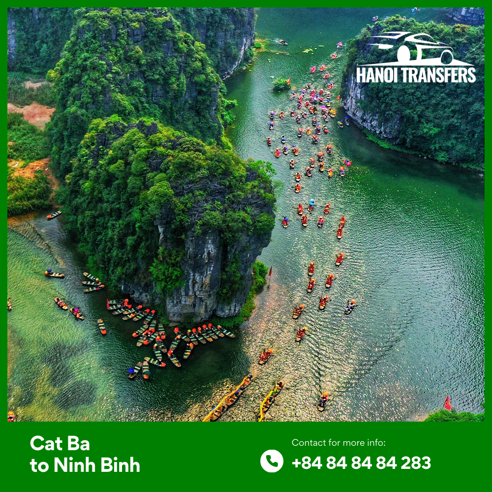 Cat Ba Island to Ninh Binh – Private Transfer Service