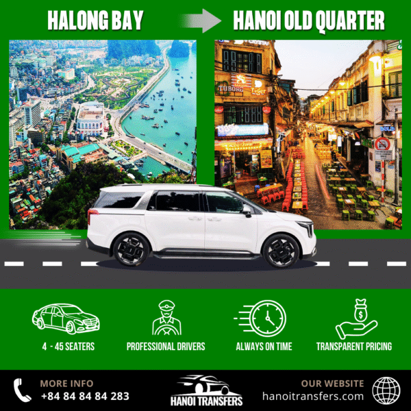 Halong Bay To Hanoi Old Quarter