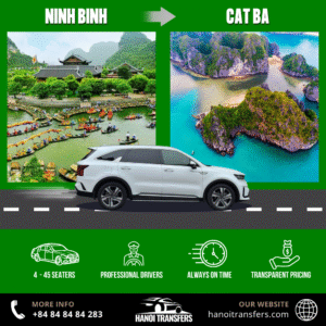 Ninh Binh to Cat Ba Private Car