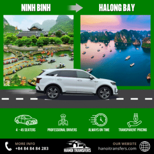 Ninh Binh to Halong Bay Private Car