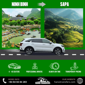 Ninh Binh to Sapa Private Car