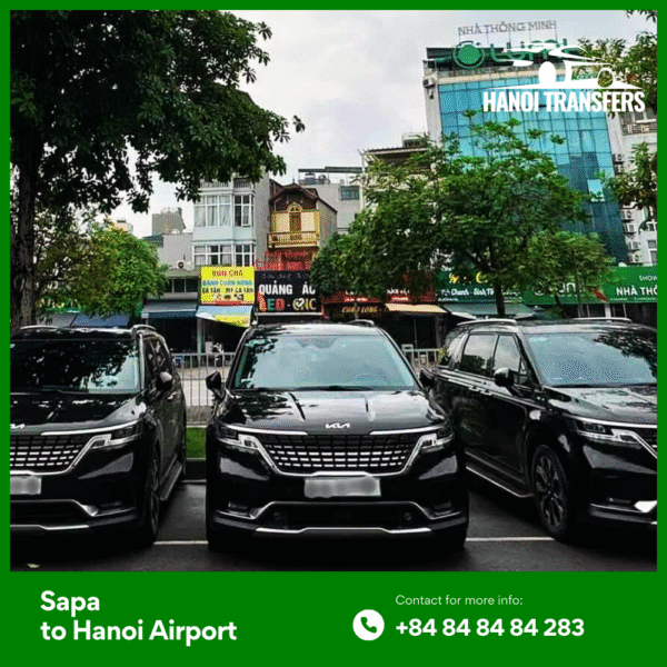 Our Fleet for Sapa to Hanoi Airport Transfers