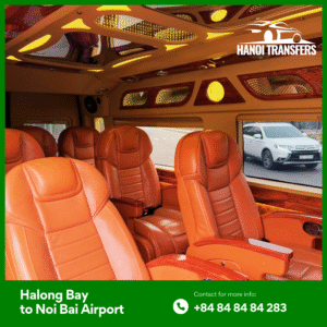 Our Vehicle Options for Halong Bay to Noi Bai Transfer