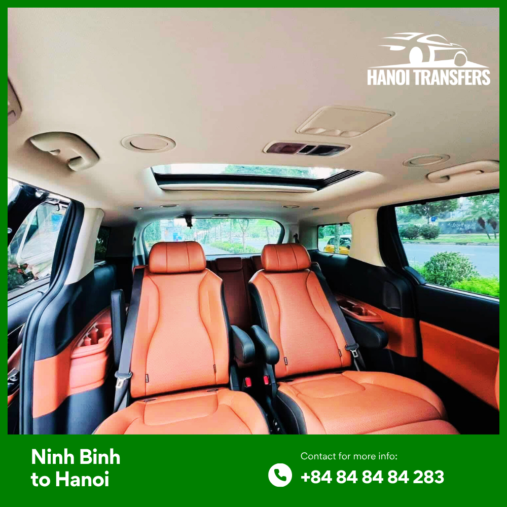 Vehicle Options for Your Ninh Binh to Hanoi Journey