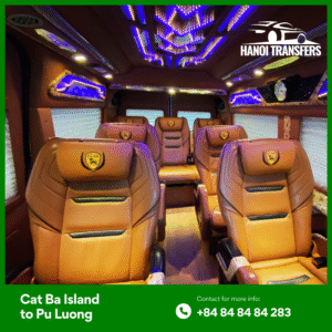Cat Ba Island to Pu Luong – Vehicle Options