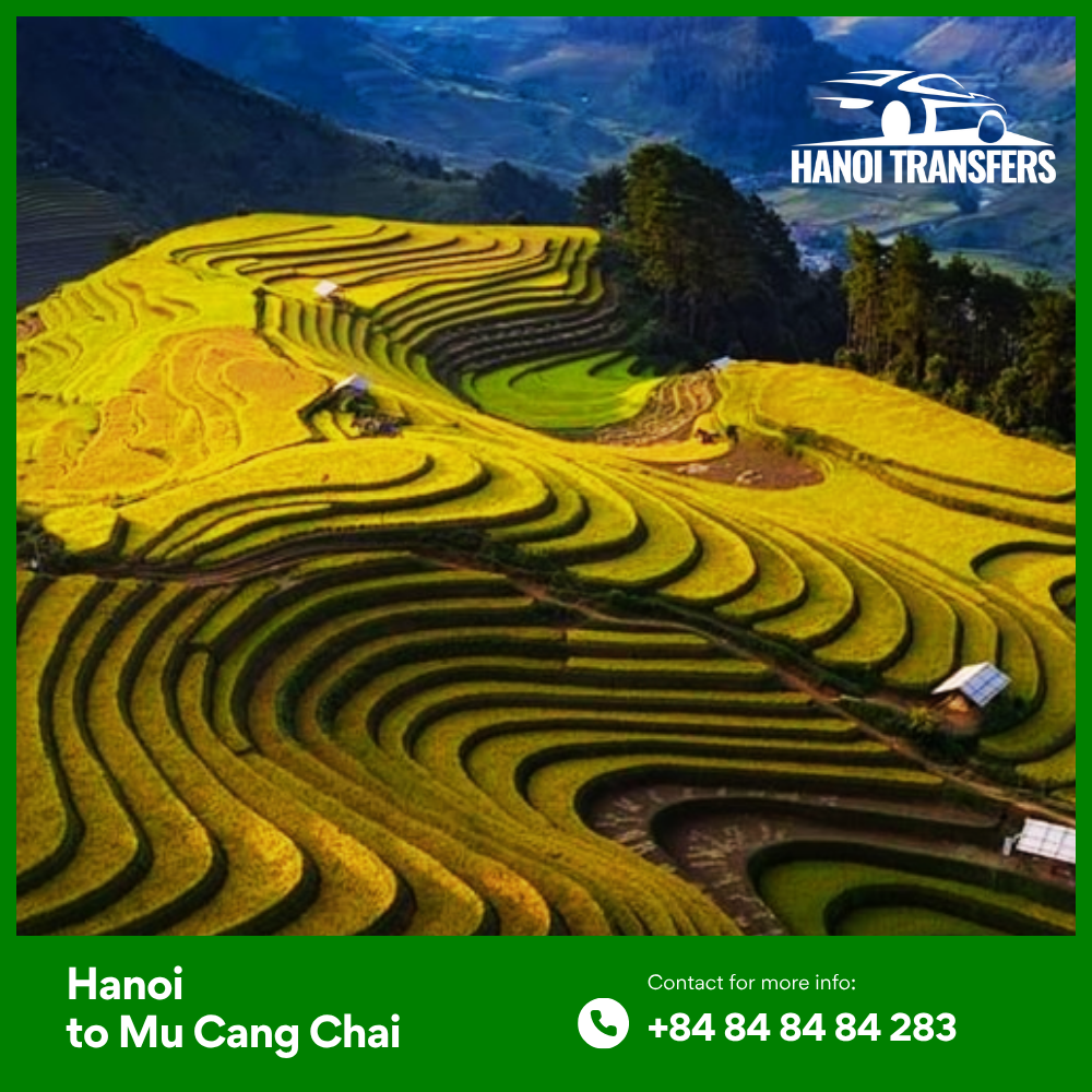 Hanoi to Mu Cang Chai Private Car – Safe & Comfortable Transfer