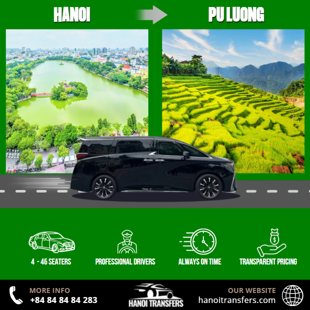 Hanoi to Pu Luong Hanoi to Pu Luong