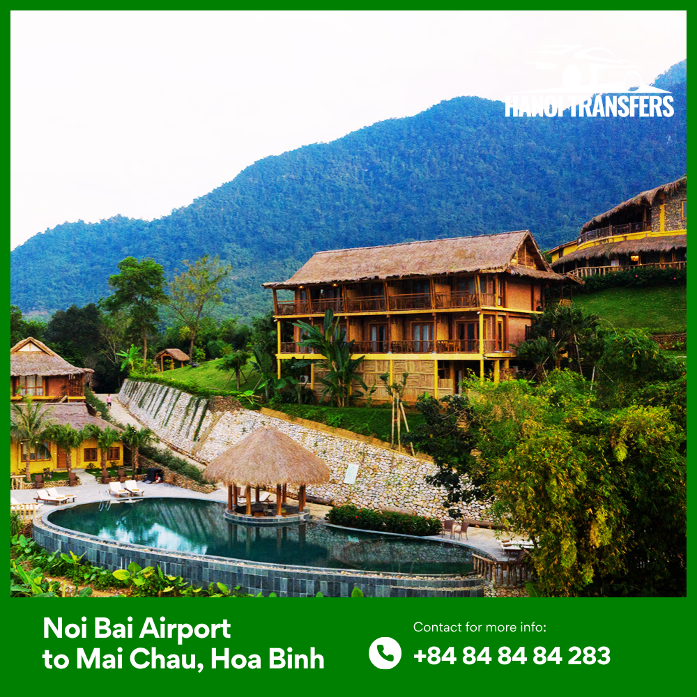 Noi Bai Airport to Mai Chau Private Car Transfer