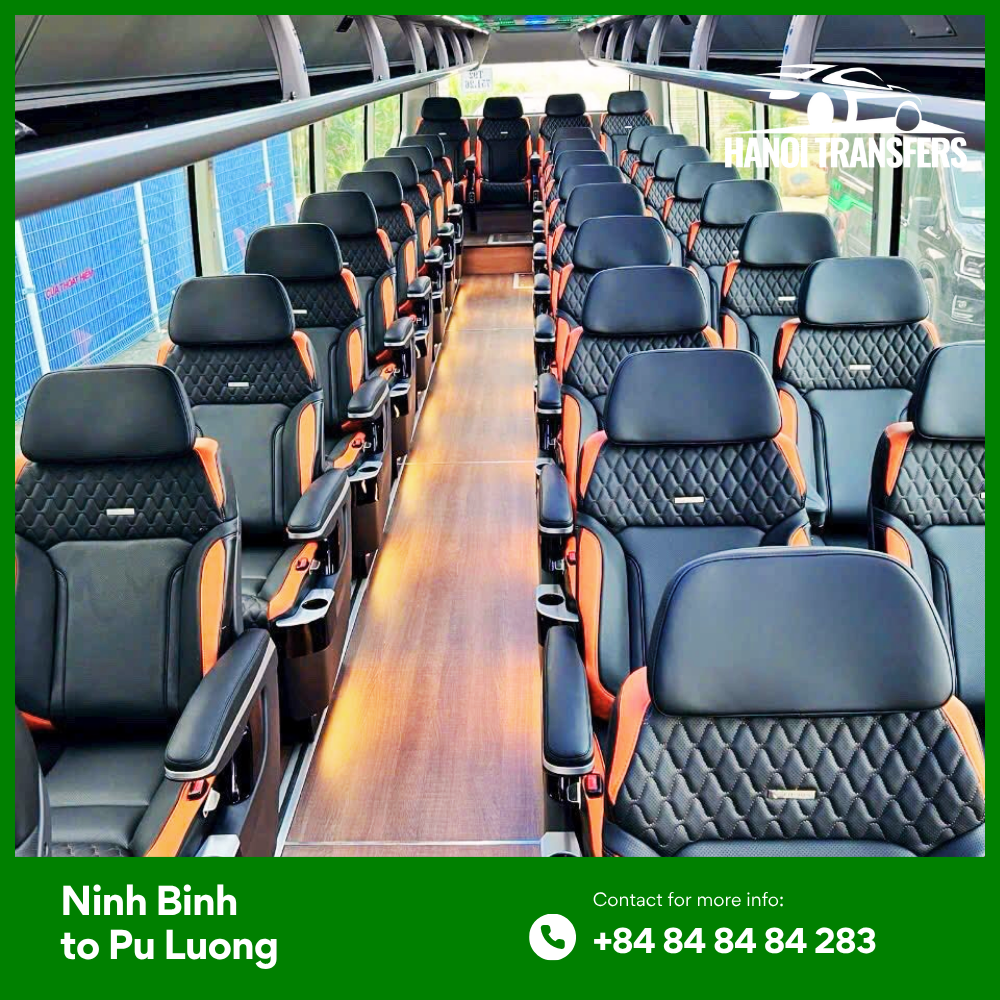 Our Fleet for Ninh Binh to Pu Luong Car Hire